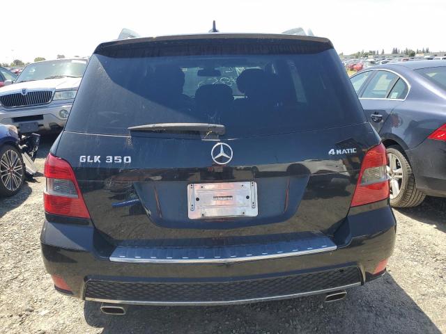 WDCGG8HBXBF528590 - 2011 MERCEDES-BENZ GLK 350 4MATIC BLACK photo 6