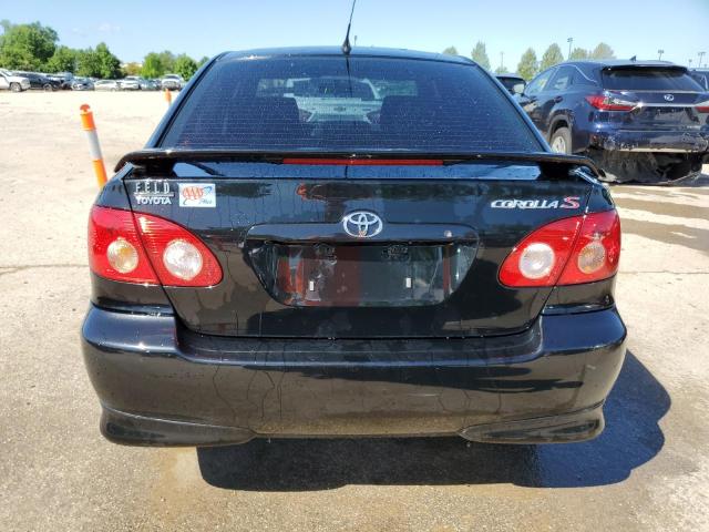 2T1BR32E56C692313 - 2006 TOYOTA COROLLA CE BLACK photo 6