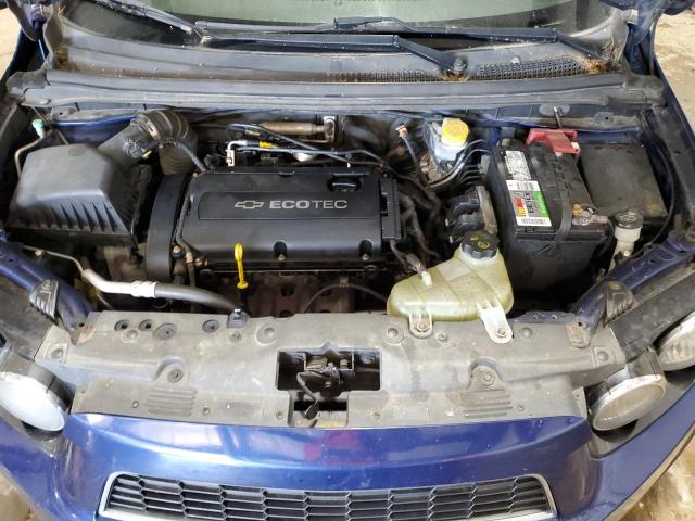 1G1JA5SH6C4217169 - 2012 CHEVROLET SONIC LS 蓝色 照片 11