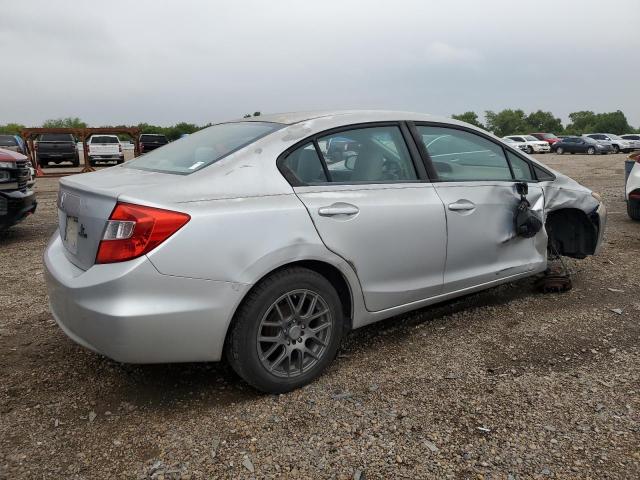 2HGFB2F52CH331201 - 2012 HONDA CIVIC LX SILVER photo 3