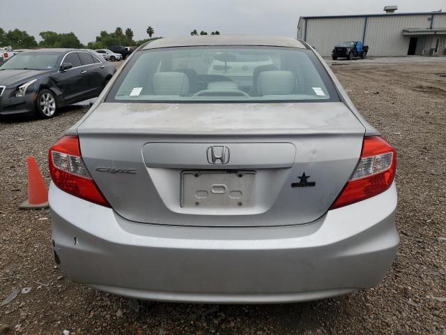 2HGFB2F52CH331201 - 2012 HONDA CIVIC LX SILVER photo 6