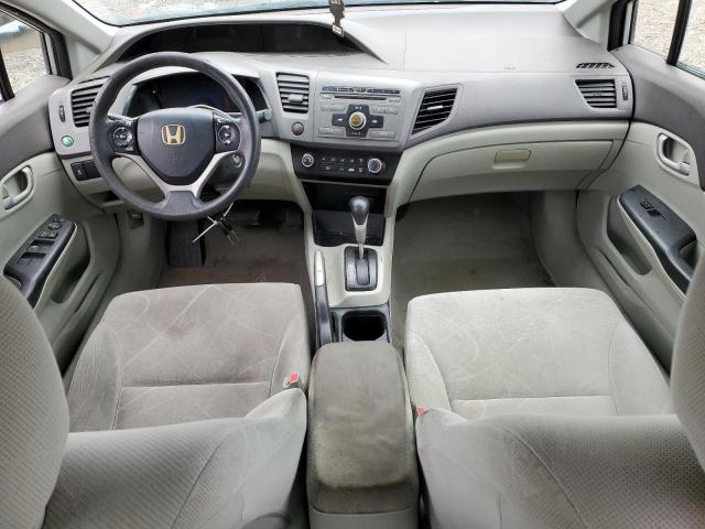 2HGFB2F52CH331201 - 2012 HONDA CIVIC LX SILVER photo 8