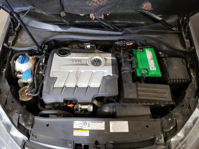 WVWDM7AJ7CW174848 - 2012 VOLKSWAGEN GOLF Մոխրագույն լուսանկար 11