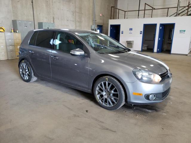WVWDM7AJ7CW174848 - 2012 VOLKSWAGEN GOLF Մոխրագույն լուսանկար 4