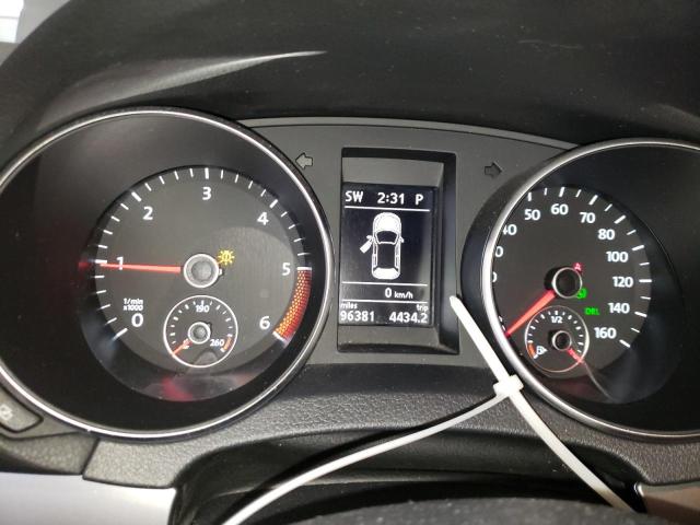 WVWDM7AJ7CW174848 - 2012 VOLKSWAGEN GOLF Մոխրագույն լուսանկար 9