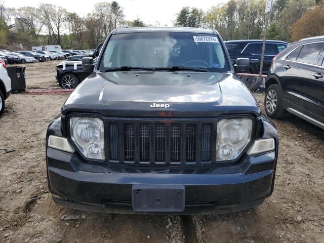 1J8GN28KX8W157246 - 2008 JEEP LIBERTY SPORT BLACK photo 5