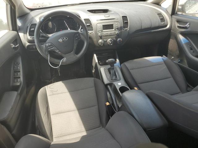 KNAFX4A69F5398527 - 2015 KIA FORTE LX SILVER photo 8