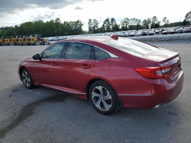 1HGCV2F54JA030015 - 2018 HONDA ACCORD EXL RED photo 2