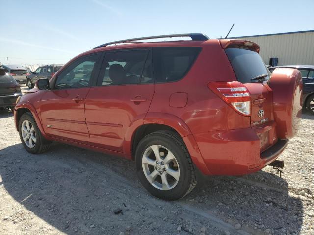 JTMDK4DV0AD017271 - 2010 TOYOTA RAV4 LIMITED RED photo 2