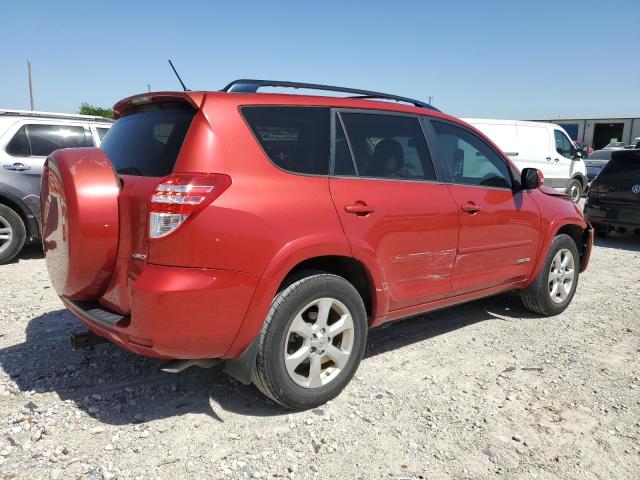 JTMDK4DV0AD017271 - 2010 TOYOTA RAV4 LIMITED RED photo 3