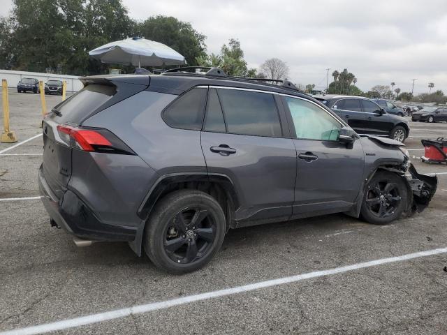 4T3E6RFV2MU038522 - 2021 TOYOTA RAV4 XSE GRAY photo 3