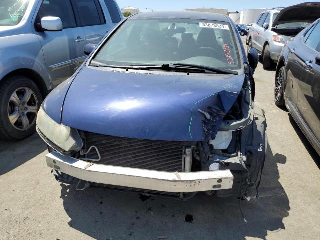 1HGFA16596L149113 - 2006 HONDA CIVIC LX BLUE photo 5