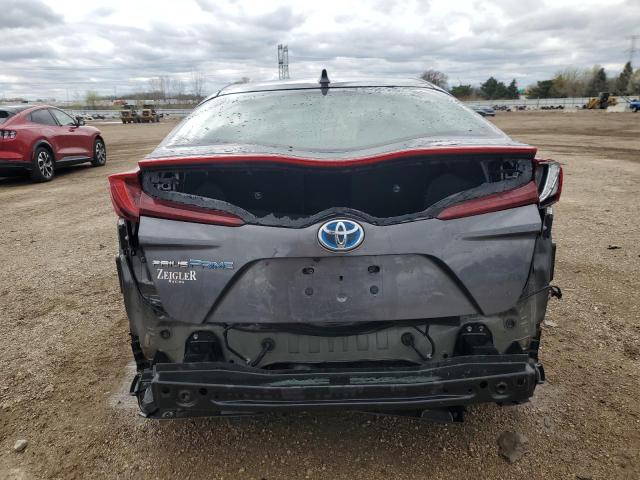 JTDKARFP8J3070067 - 2018 TOYOTA PRIUS PRIM 石墨色 照片 6