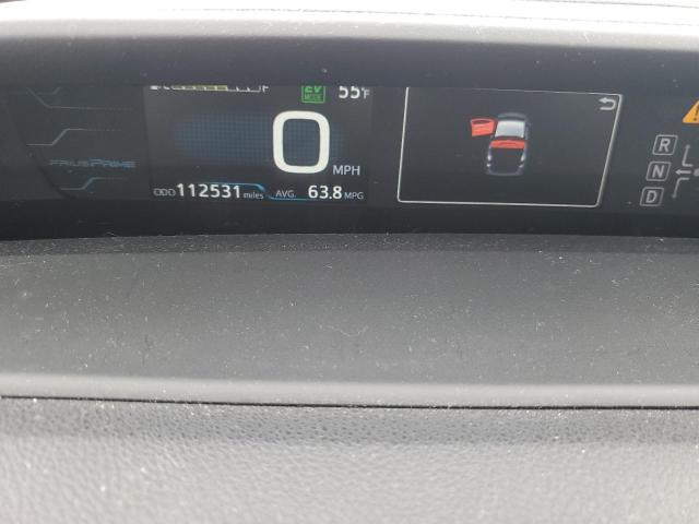 JTDKARFP8J3070067 - 2018 TOYOTA PRIUS PRIM 石墨色 照片 9