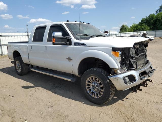 1FT8W3BT2DEA90447 - 2013 FORD F350 SUPER DUTY WHITE photo 4