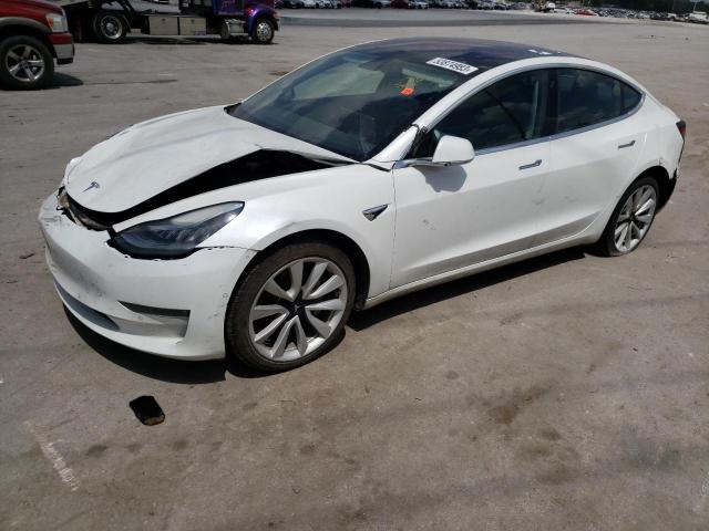 5YJ3E1EA5JF013755 - 2018 TESLA MODEL 3 WHITE photo 1