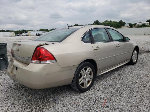 2G1WB5EK7B1322260 - 2011 CHEVROLET IMPALA LT GOLD photo 3