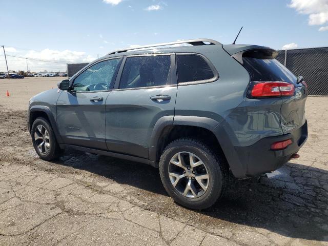 1C4PJMBB4EW203320 - 2014 JEEP CHEROKEE TRAILHAWK GRAY photo 2