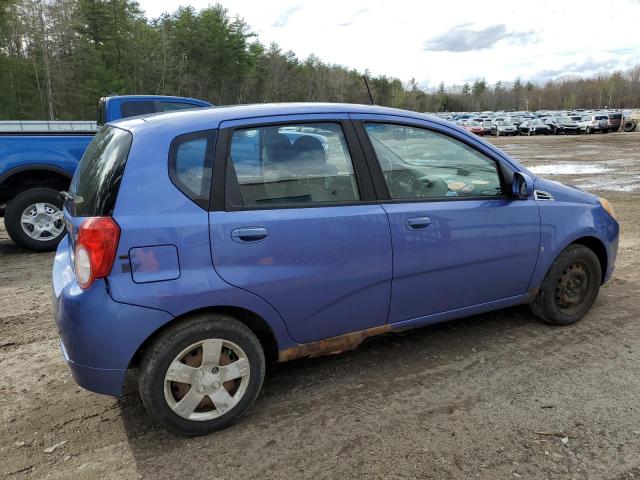 KL1TD66E29B613298 - 2009 CHEVROLET AVEO LS 蓝色 照片 3