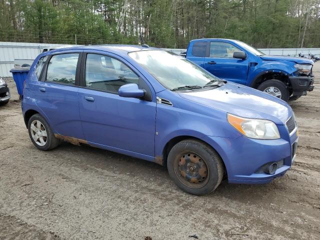 KL1TD66E29B613298 - 2009 CHEVROLET AVEO LS 蓝色 照片 4