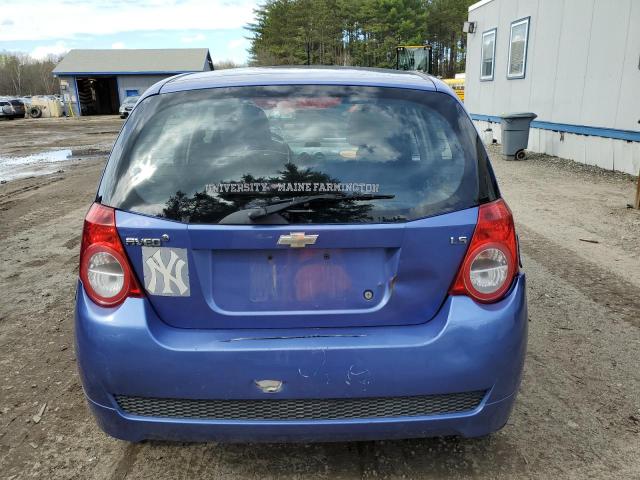 KL1TD66E29B613298 - 2009 CHEVROLET AVEO LS 蓝色 照片 6