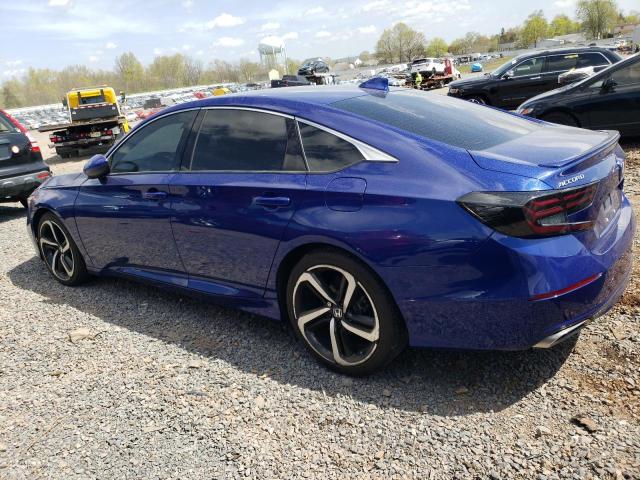 1HGCV1F30JA061870 - 2018 HONDA ACCORD SPORT ლურჯი ფოტო 2