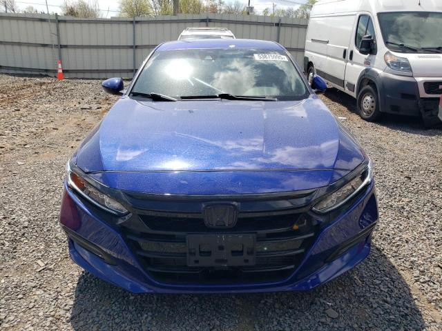 1HGCV1F30JA061870 - 2018 HONDA ACCORD SPORT ლურჯი ფოტო 5