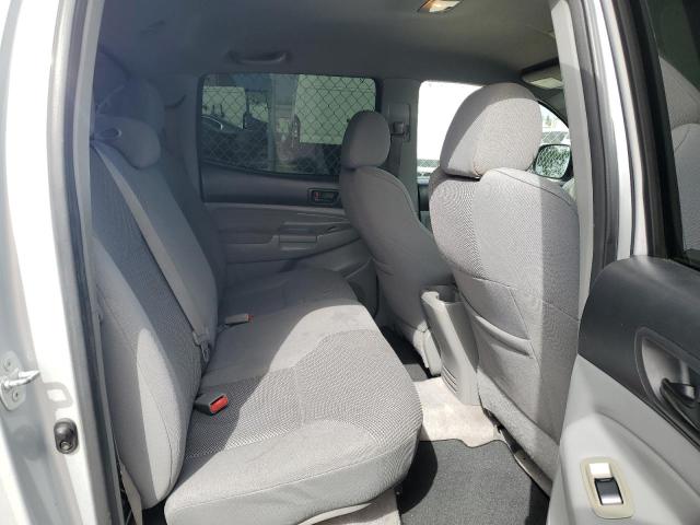 5TEJU62N56Z288627 - 2006 TOYOTA TACOMA DOUBLE CAB PRERUNNER SILVER photo 10