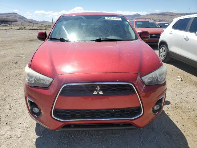 4A4AR4AU7EE024611 - 2014 MITSUBISHI OUTLANDER SE RED photo 5