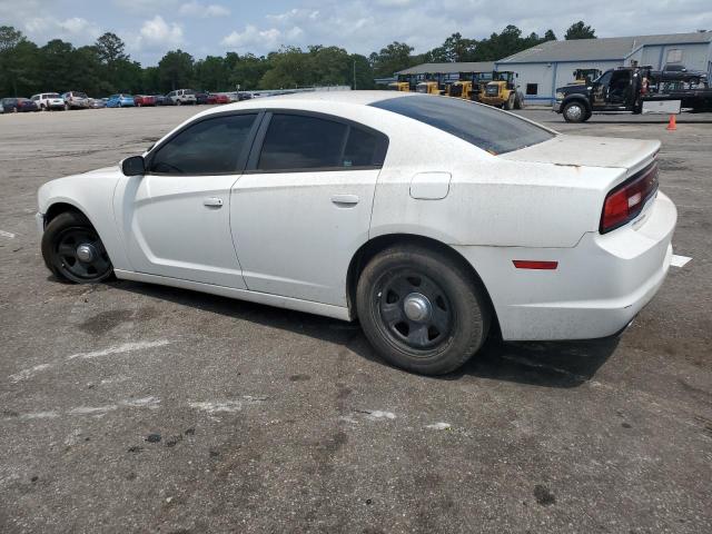 2C3CDXAT8CH295548 - 2012 DODGE CHARGER POLICE WHITE photo 2