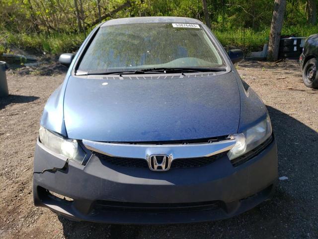 2HGFA1F46AH015544 - 2010 HONDA CIVIC DX-G BLUE photo 5