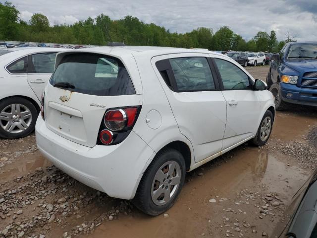 1G1JA6SGXF4104004 - 2015 CHEVROLET SONIC LS 白色 照片 3
