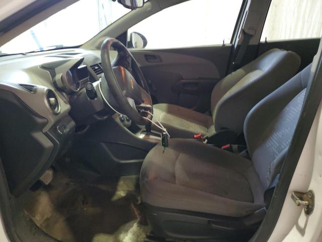 1G1JA6SGXF4104004 - 2015 CHEVROLET SONIC LS 白色 照片 7