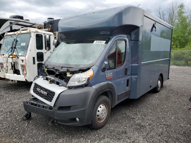 3C7WRVMG3NE136922 - 2022 RAM PROMASTER 3500 STANDARD Blau Foto 2