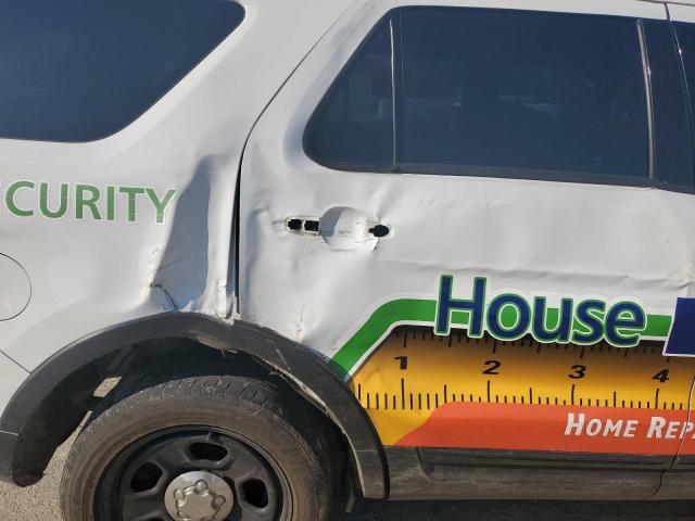 1FM5K8AR3FGB98533 - 2015 FORD EXPLORER POLICE INTERCEPTOR WHITE photo 11