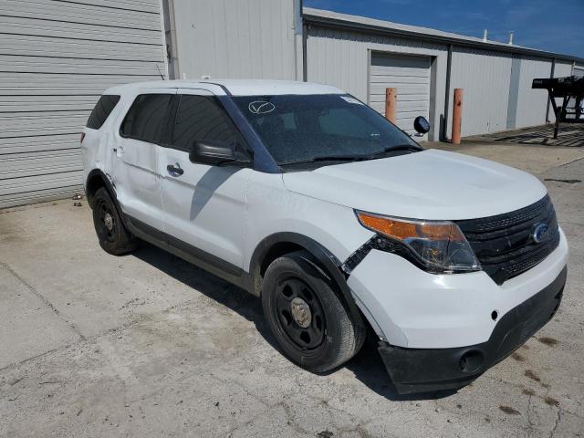 1FM5K8AR3FGB98533 - 2015 FORD EXPLORER POLICE INTERCEPTOR WHITE photo 4