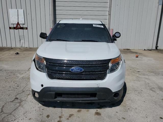 1FM5K8AR3FGB98533 - 2015 FORD EXPLORER POLICE INTERCEPTOR WHITE photo 5
