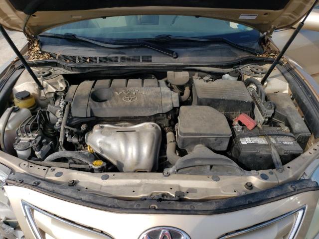 4T4BF3EK3AR051233 - 2010 TOYOTA CAMRY BASE Ոսկեգույն լուսանկար 11