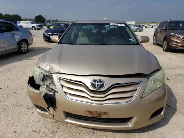 4T4BF3EK3AR051233 - 2010 TOYOTA CAMRY BASE Ոսկեգույն լուսանկար 5