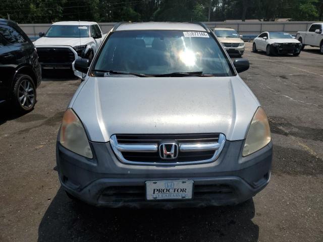 SHSRD68583U105981 - 2003 HONDA CR-V LX SILVER photo 5