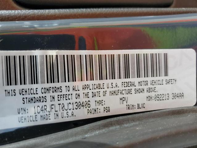 1C4RJFLT0JC130406 - 2018 JEEP GRAND CHER TRAILHAWK 灰色 照片 13