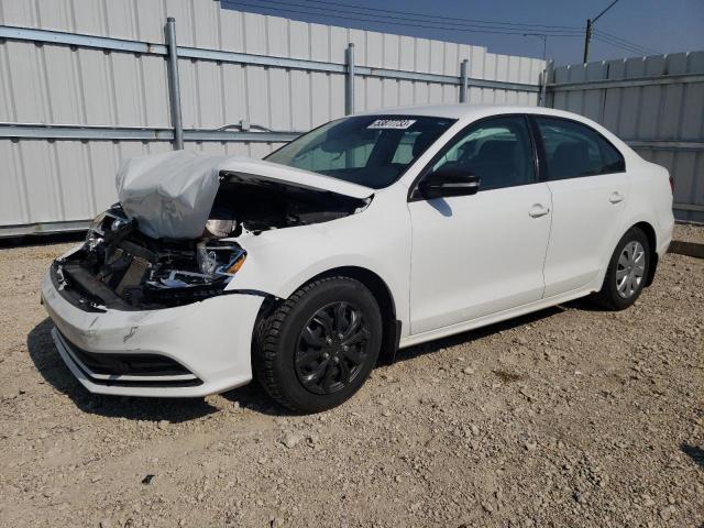 3VW2K7AJ7FM343698 - 2015 VOLKSWAGEN JETTA BASE أبيض صورة 1
