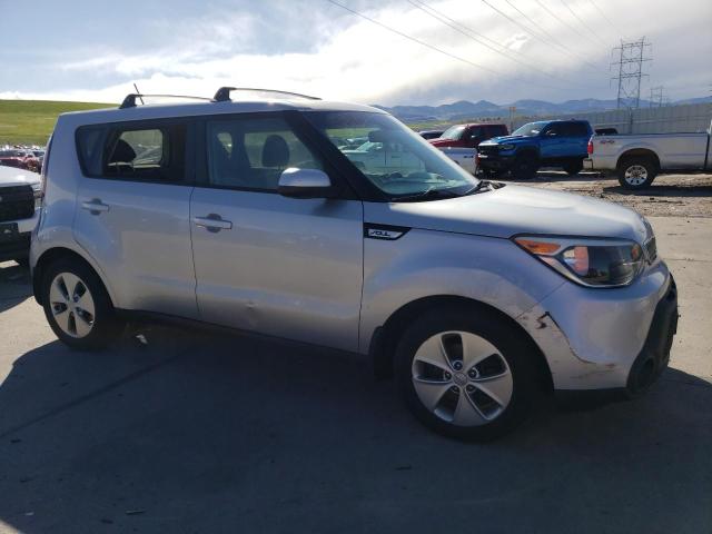 KNDJN2A24F7795782 - 2015 KIA SOUL SILVER photo 4