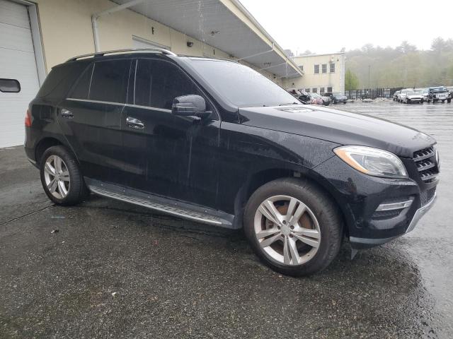 4JGDA5HB9DA209914 - 2013 MERCEDES-BENZ ML 350 4MATIC BLACK photo 4
