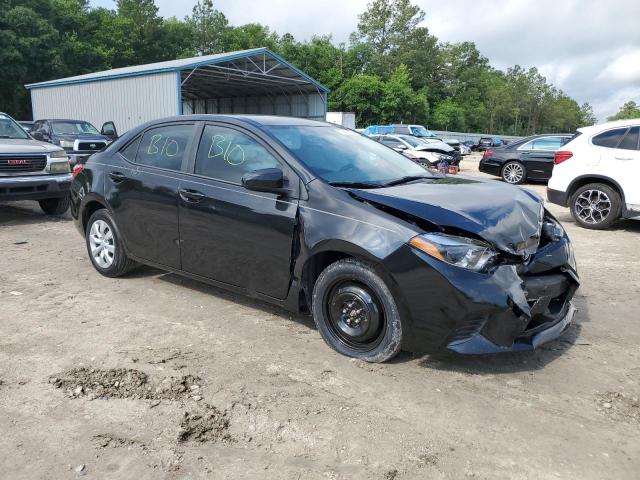 5YFBURHE7GP520603 - 2016 TOYOTA COROLLA L BLACK photo 4