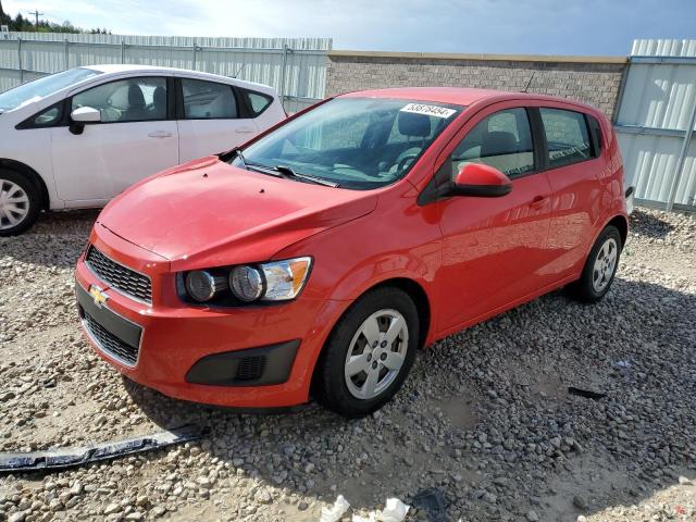 1G1JA6SH8G4118462 - 2016 CHEVROLET SONIC LS RED photo 1
