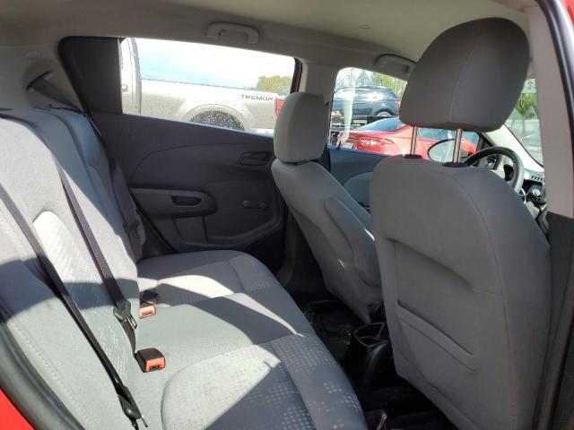 1G1JA6SH8G4118462 - 2016 CHEVROLET SONIC LS RED photo 10