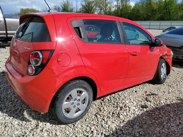 1G1JA6SH8G4118462 - 2016 CHEVROLET SONIC LS RED photo 3