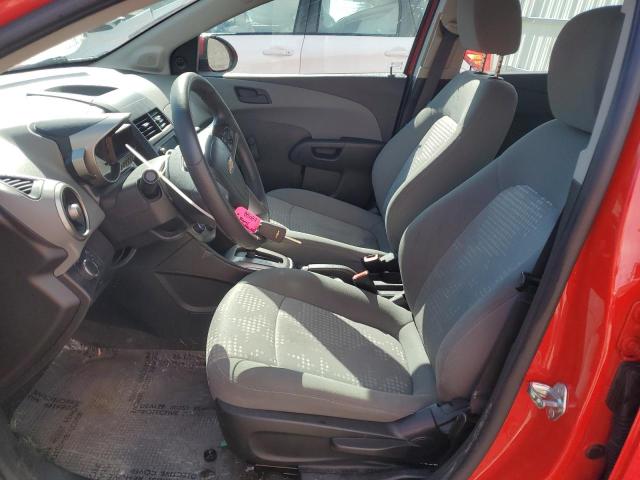 1G1JA6SH8G4118462 - 2016 CHEVROLET SONIC LS RED photo 7