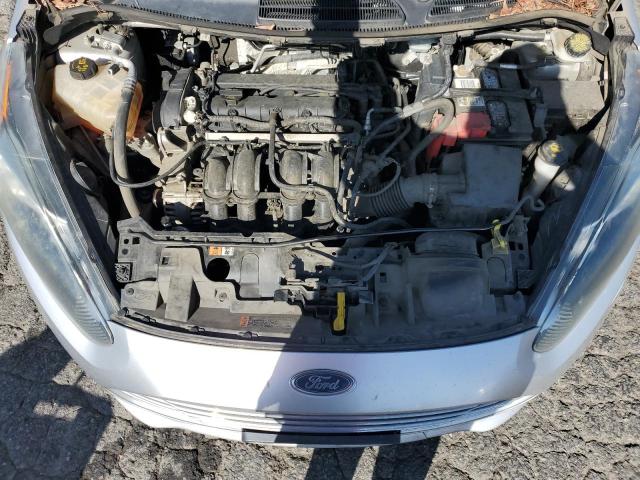 3FADP4BJ7HM132715 - 2017 FORD FIESTA SE SILVER photo 11